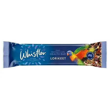 Whistler Health Bar Fruit Vegatable Herb Lorikeet Treat 100 grams Whistler Health Bar Fruit Vegatable Herb Lorikeet Treat 100 grams