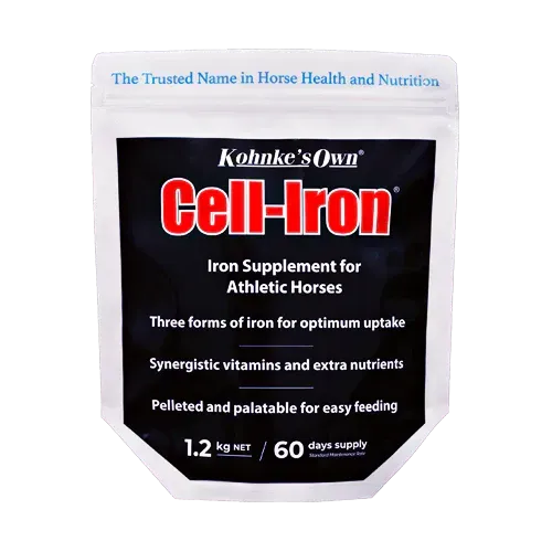 Kohnke’s Own Cell-Iron  Iron Supplement for Horses Boost Blood, Stamina & Performance -  1.2 kg
