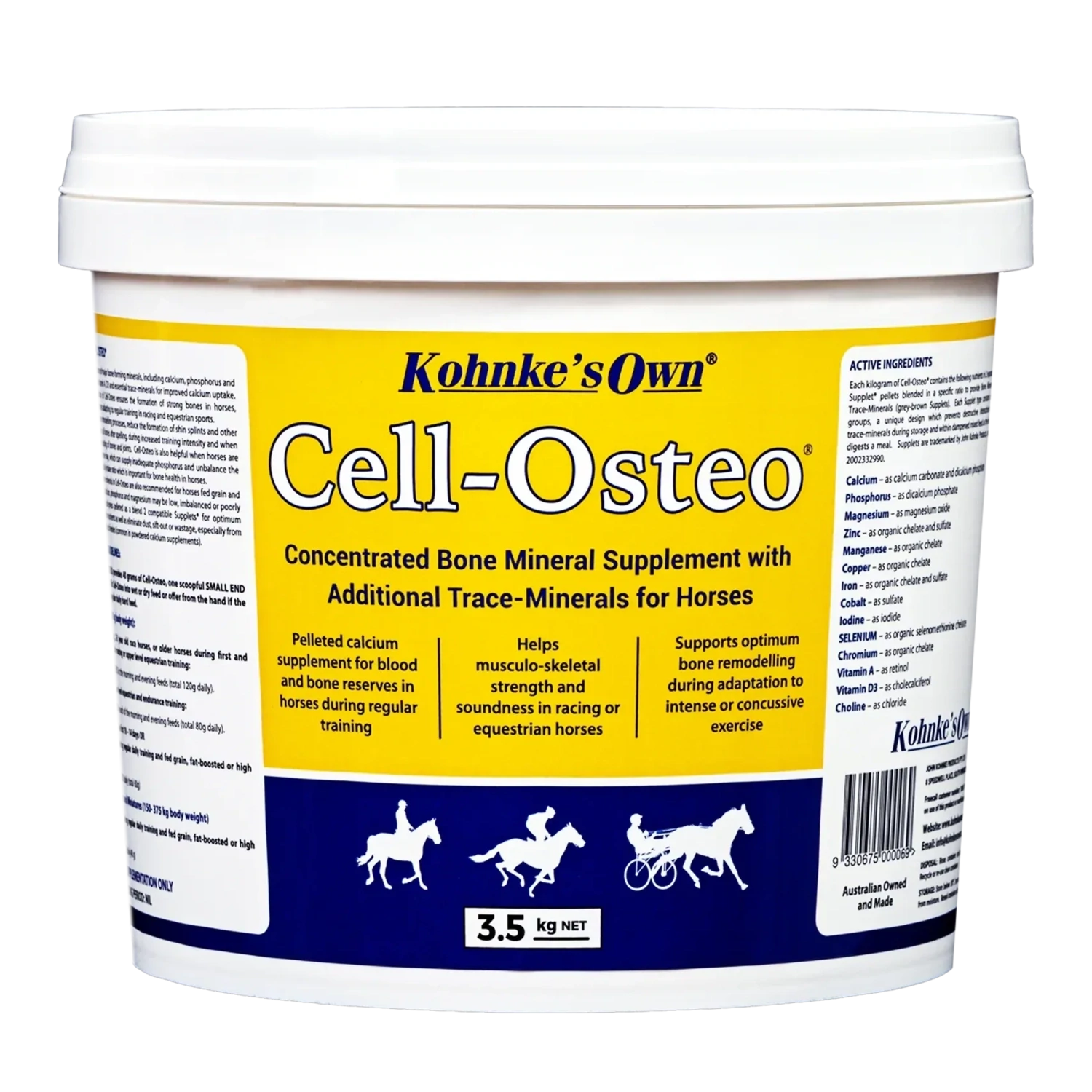 Kohnke's Own Cell Osteo  -  3.5 kg
