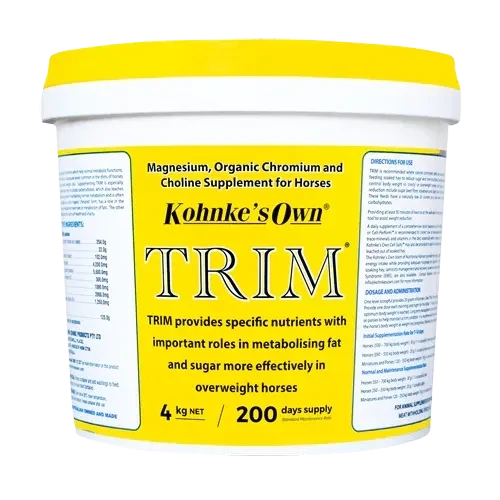 Kohnke's Own Trim   Weight Management Supplement  -  4 kg