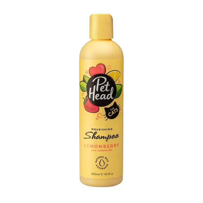 Pet Head Felin Good Lemonberry Shampoo For Cats  -  300 ml
