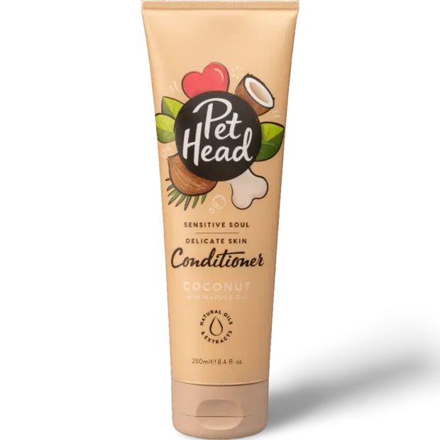 Pet Head Sensitive Soul Coconut Conditioner For Dogs - 250 ml Pet Head Sensitive Soul Coconut Conditioner For Dogs - 250 ml