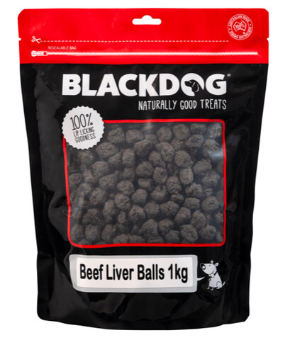 BlackDog Beef Liver Balls - 180 grams BlackDog Beef Liver Balls - 180 grams