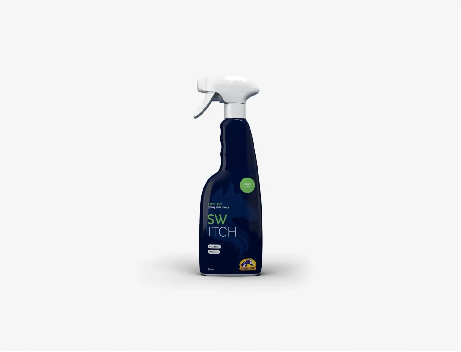 Cavalor SwItch -  Sweet Itch & Queensland Itch Relief Spray for Horses , Soothes Itchy Skin  -  500 ml
