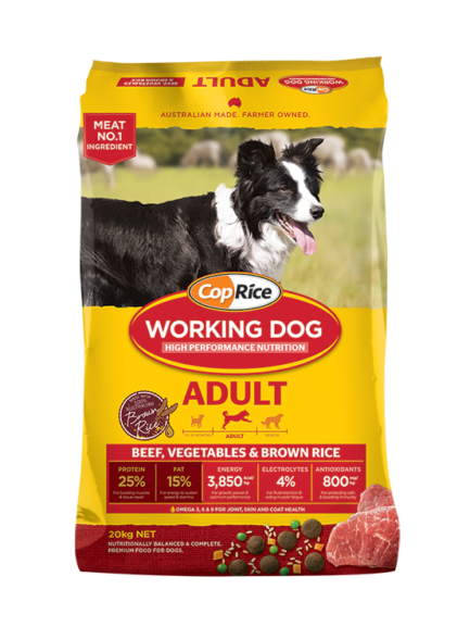 Coprice Working Dog   20 kg  - Beef