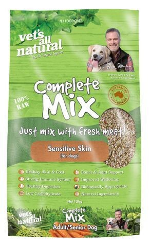 Vets All Natural Complete Mix Sensitive Skin - 5 kg Vets All Natural Complete Mix Sensitive Skin - 5 kg