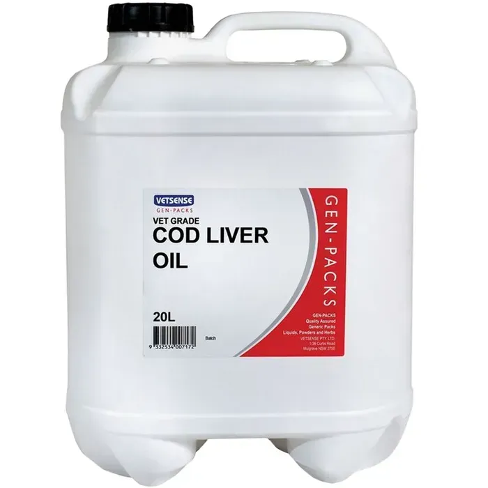 Vetsense Cod Liver Oil  -  20 litre