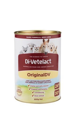 Di-Vetelact Powder Low Lactose Milk Replacer & Nutritional Supplement for Animals - 900 grams Di-Vetelact Powder Low Lactose Milk Replacer & Nutritional Supplement for Animals - 900 grams