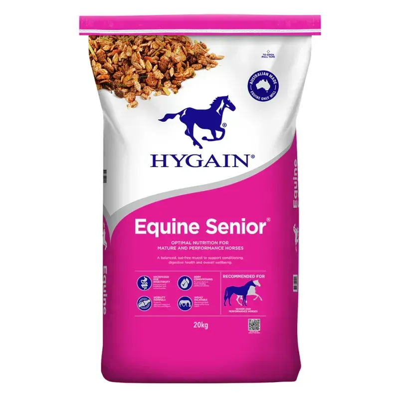 Hygain Equine Senior – Complete Nutrition for Older Horses  -  20 kg