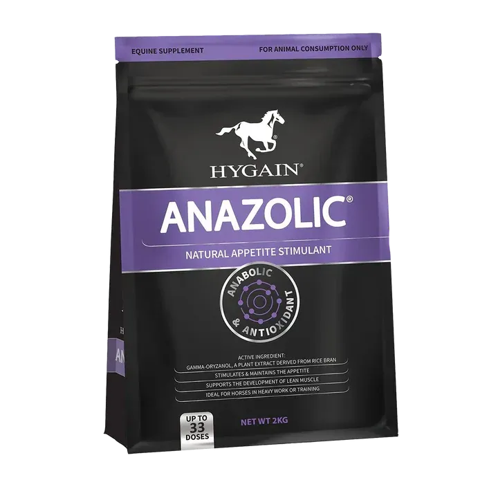 Hygain Anazolic for Horses – High Protein Muscle & Topline Supplement  -  10 kg