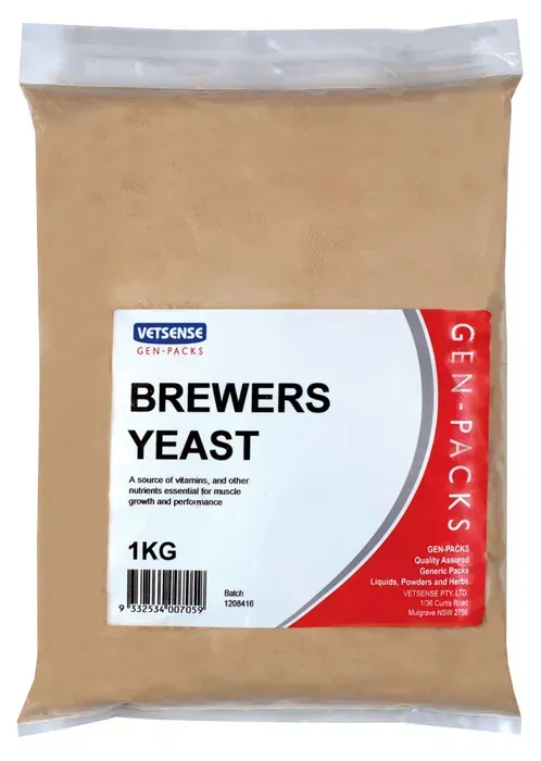 Vetsense Gen-Packs Brewers Yeast - 1 kg Vetsense Gen-Packs Brewers Yeast - 1 kg