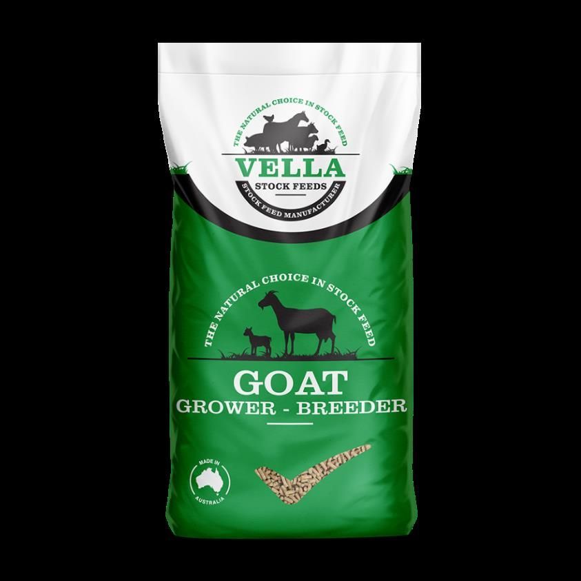 Vella Goat Breeder Pellets 20kg – Premium Goat Feed for Growth, Breeding