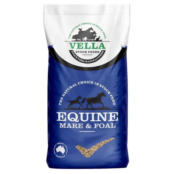 Vella Mare & Foal Pellets 20kg – Premium Breeding Horse Feed for Mares, Foals, Weanlings & Yearlings