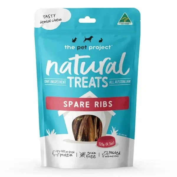 The Pet Project Spare Ribs - 120 grams The Pet Project Spare Ribs - 120 grams