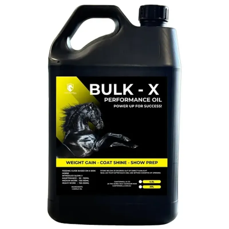 Canterwell Bulk – X Performance Oil  -  4.5 litres