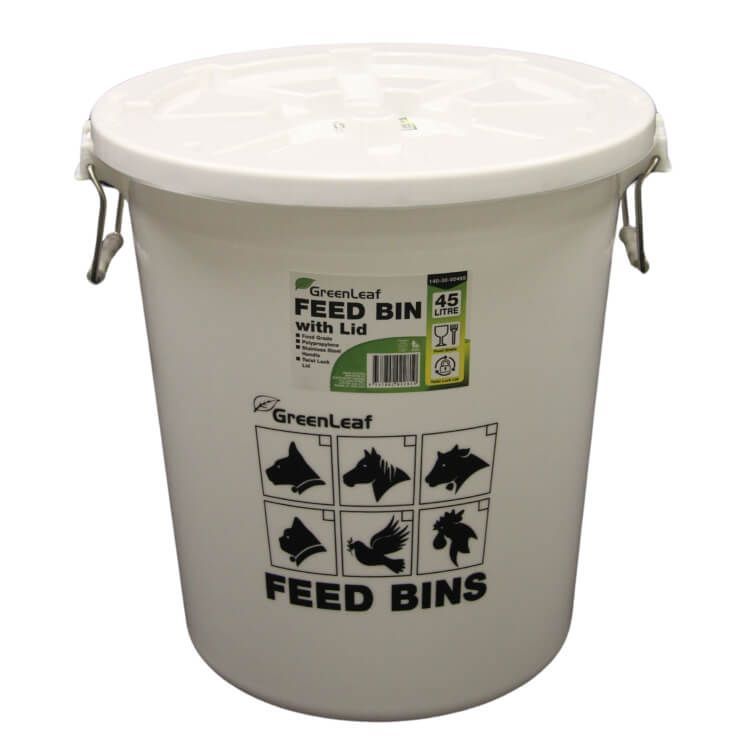 Electaserv Feed Bin  2 Handles  -  45 litres  - Local Delivery Only