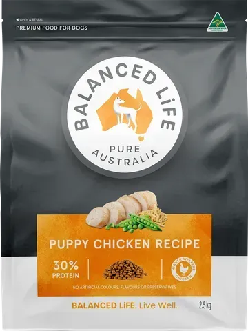 Balanced Life Puppy Chicken Dog Food Healthy Puppy Growth & Development - 2.5 kg Balanced Life Puppy Chicken Dog Food Healthy Puppy Growth & Development - 2.5 kg