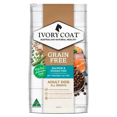 Ivory Coat  Adult Ocean Fish & Salmon   -  13 kg