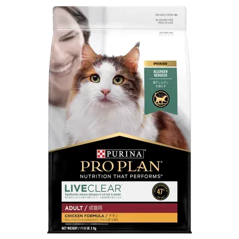 Pro Plan Live Clear Adult Cat Chicken - 3 kg Pro Plan Live Clear Adult Cat Chicken - 3 kg