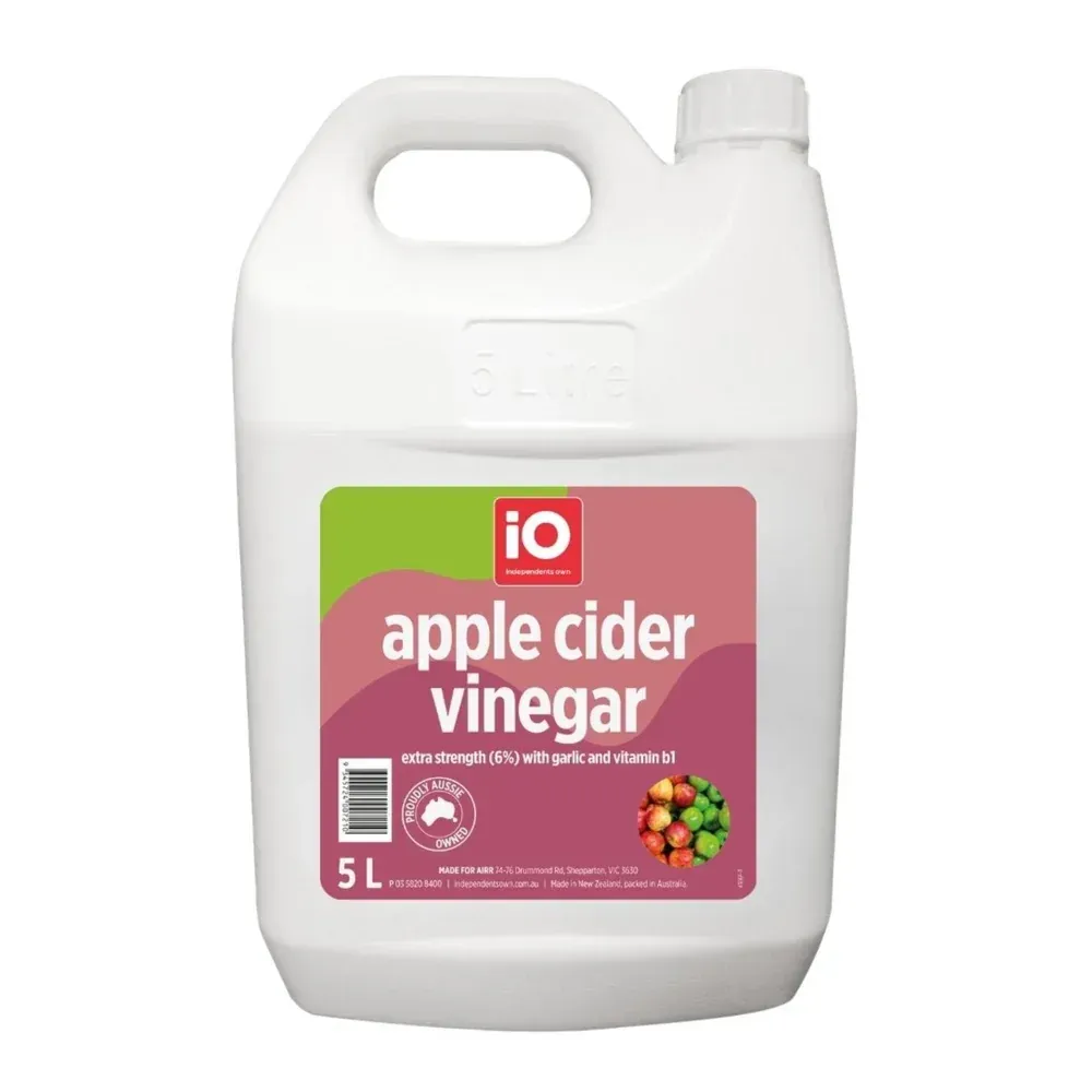 iO Cider Vinegar 6% wth Garlic and Vitamin B1  -  5 litres