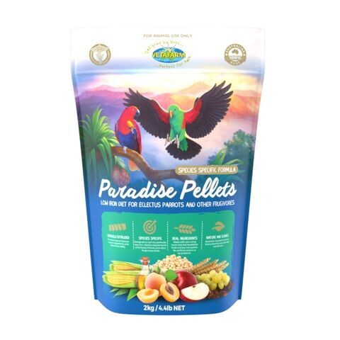 Vetafarm Paradise Pellets - 2 kg