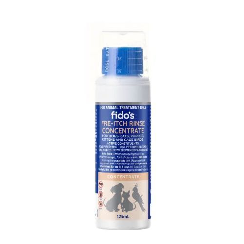 Fido's Fre-Itch Rinse Concentrate for Dogs & Cats - 250 ml Fido's Fre-Itch Rinse Concentrate for Dogs & Cats - 250 ml