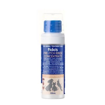 Fido's Fre-Itch Rinse Concentrate for Dogs & Cats - 250 ml Fido's Fre-Itch Rinse Concentrate for Dogs & Cats - 250 ml