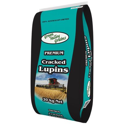 Green Valley Grains Cracked Lupins  -  20 kg