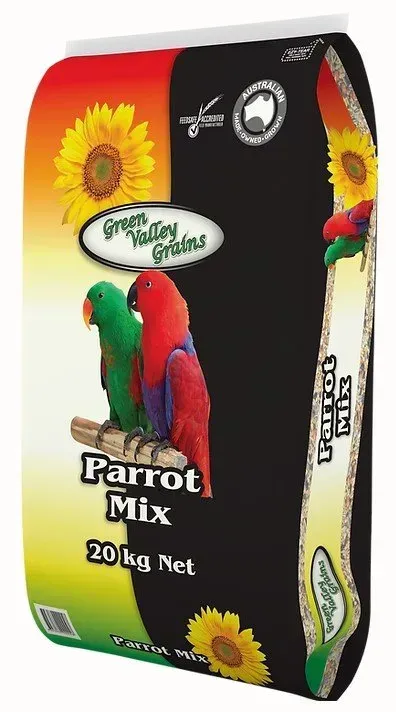 Green Valley Grains Parrot Mix  -  20 kg