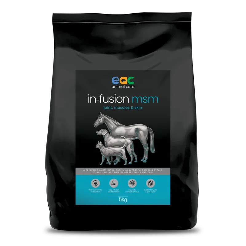 EAC Animal Care In-Fusion MSM Joint Muscles & Skin Supplement for Horses  - 5 kg