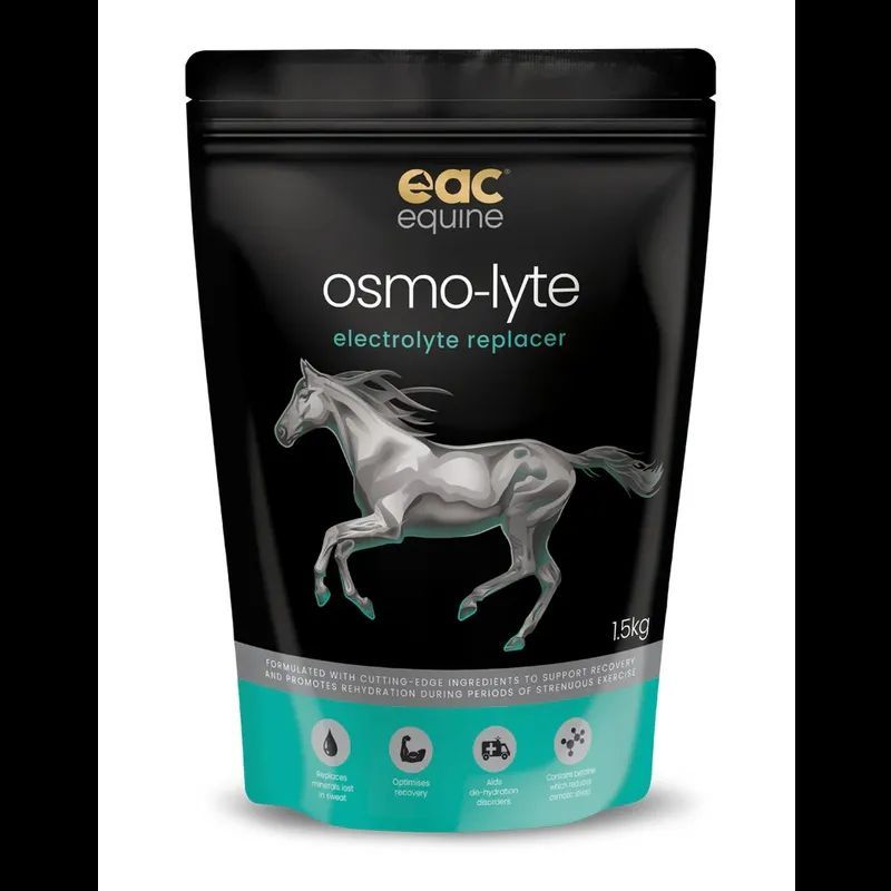 EAC Animal Care Osmo-Lyte Electrolyte Replacer for Horses - 1.5 kg EAC Animal Care Osmo-Lyte Electrolyte Replacer for Horses - 1.5 kg