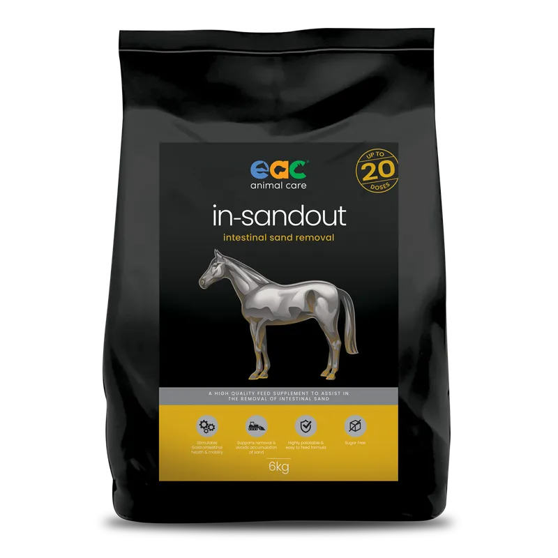 EAC In-sandout - Intestinal Sand Removal Pellet - 6 kg EAC In-sandout - Intestinal Sand Removal Pellet - 6 kg