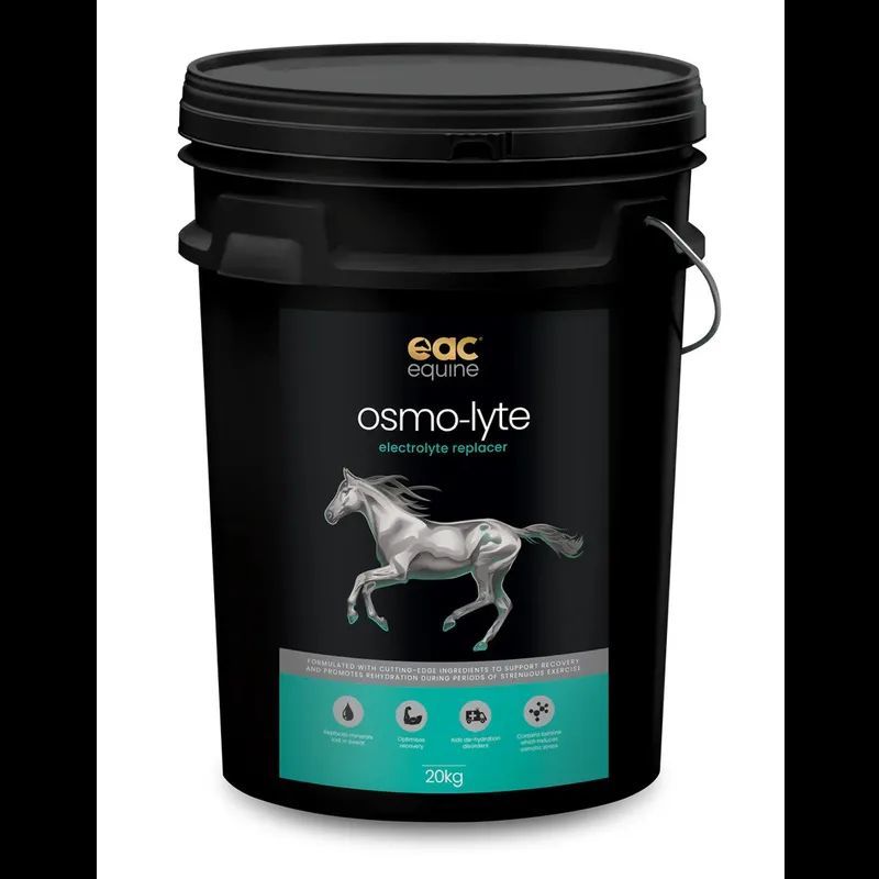 EAC Animal Care Osmo-Lyte Electrolyte Replacer for Horses - 20 kg EAC Animal Care Osmo-Lyte Electrolyte Replacer for Horses - 20 kg