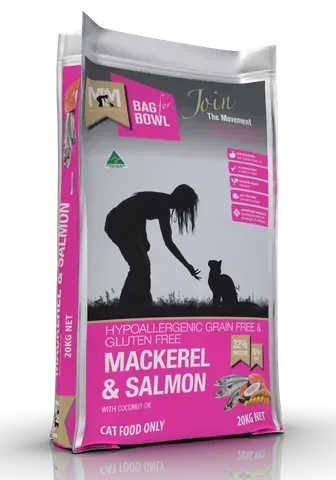 Meals for Mutts Cat Mackerel & Salmon Grain Free & Gluten Free  -  20 kg
