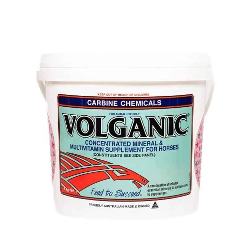 Carbine Chemicals Volganic Mineral & Conditioning Supplement for Horses  -  5 kg