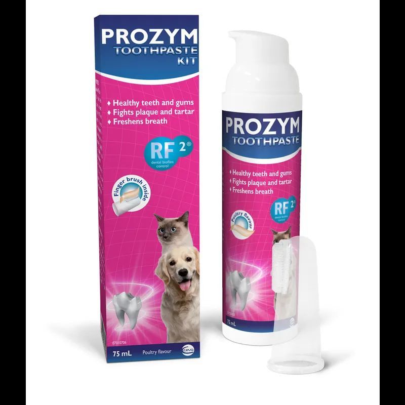 Prozym Toothpaste Kit 65ml – Dental Care for Dogs & Cats