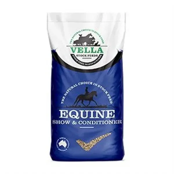 Vella Equine Show & Condtioning Pellets - 20 kg Vella Equine Show & Condtioning Pellets - 20 kg