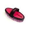 Shires EZI-GROOM Grip Large Body Brush 200mm long  25mm bristles  -  Pink