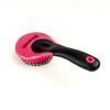 Shires EZI-GROOM Grip Mane & Tail Brush One Size 220mm long  -  Pink