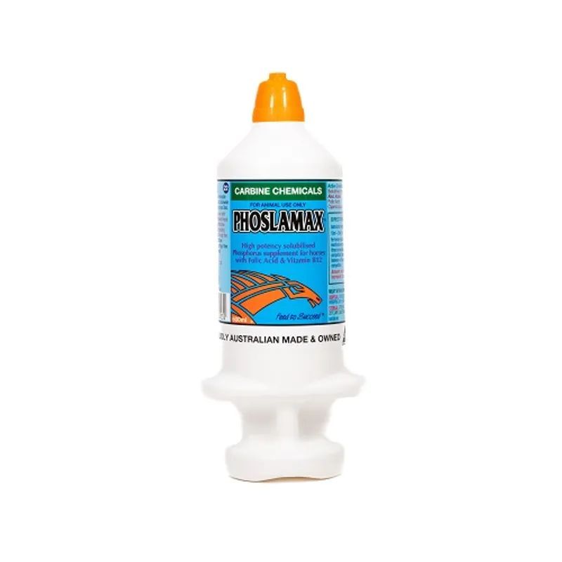 Carbine Chemicals Phoslamax 600ml - Injectable Phosphorus Supplement for Horses Carbine Chemicals Phoslamax 600ml - Injectable Phosphorus Supplement for Horses