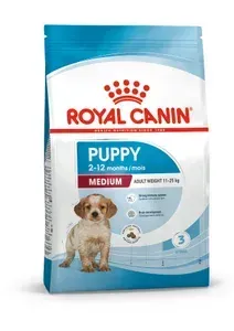 Royal Canin Medium Puppy Dry Dog Food  Growth & Immune Support  -  4 kg