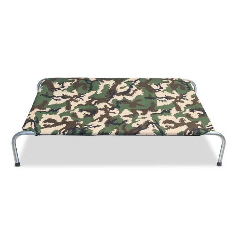 Superior Camo Large Dog Bed – Large Dog Sleep Raised Bed