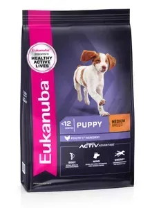 Eukanuba Medium Breed Puppy  -  15 kg