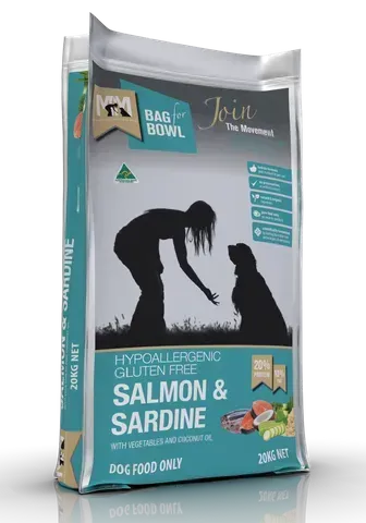 Meals for Mutts Dog Salmon Sardine Gluten Free  -  20 kg