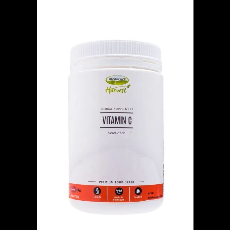Crooked Lane Vitamin C Powder Immune Support, Recovery & Antioxidant for Horses & Dogs  -  750 grams