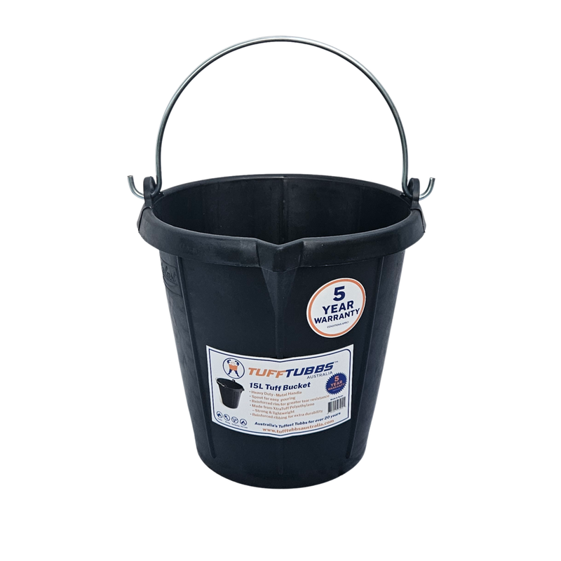 Tuff Tubbs Heavy Duty Tuff w/Spout  -  15 litres
