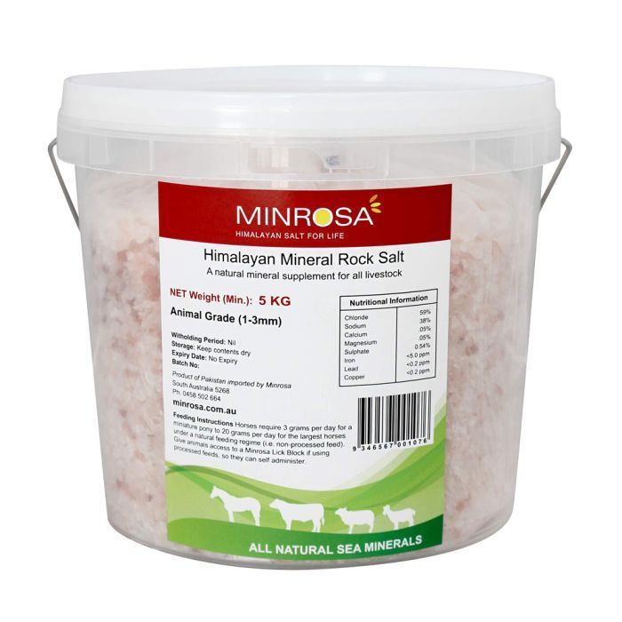 Minrosa Animal Grade Granules - 5 kg Minrosa Animal Grade Granules - 5 kg