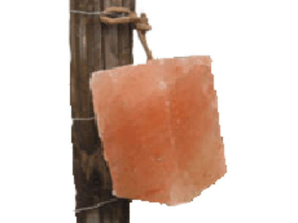 Minrosa Himalayan Salt Lick Block with Rope - 6 kg Minrosa Himalayan Salt Lick Block with Rope - 6 kg