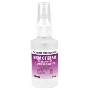 Ilium Oticlean Skin And Ear Cleaning Solution Spray - 125 ml Ilium Oticlean Skin And Ear Cleaning Solution Spray - 125 ml