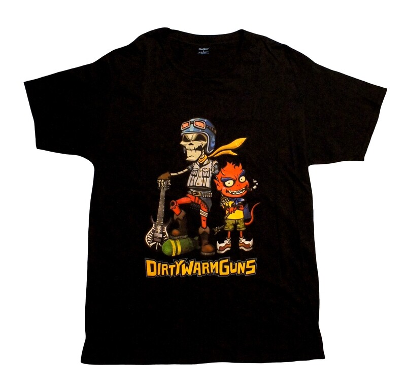 Urban Devil - Dirty Warm Guns - Men&#39;s T-shirt Limited Edition